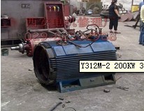 Y312M-2 200KW 380V三相异步交流电动机维修